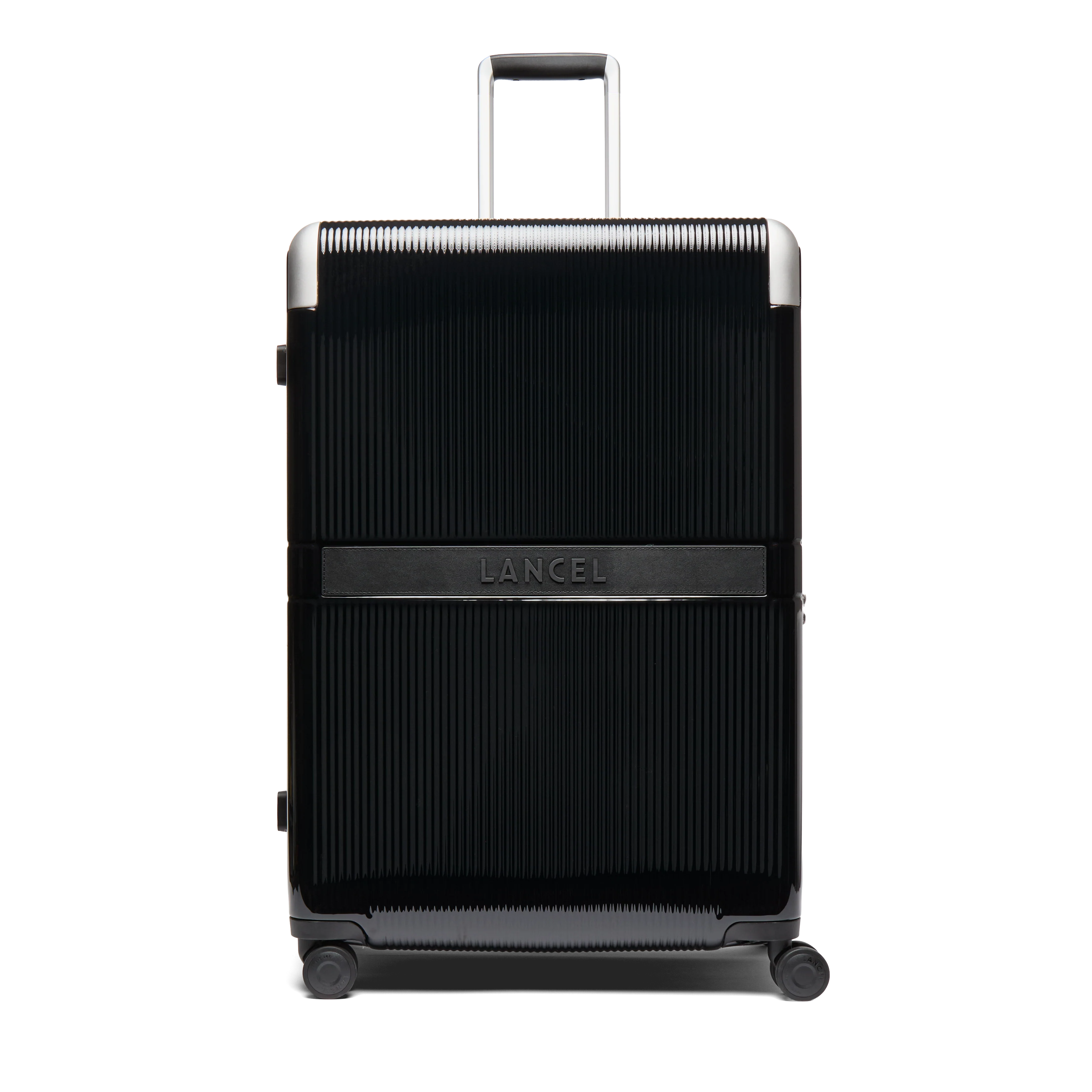 4-WHEEL EXPANDABLE LARGE ZIP SUITCASE
