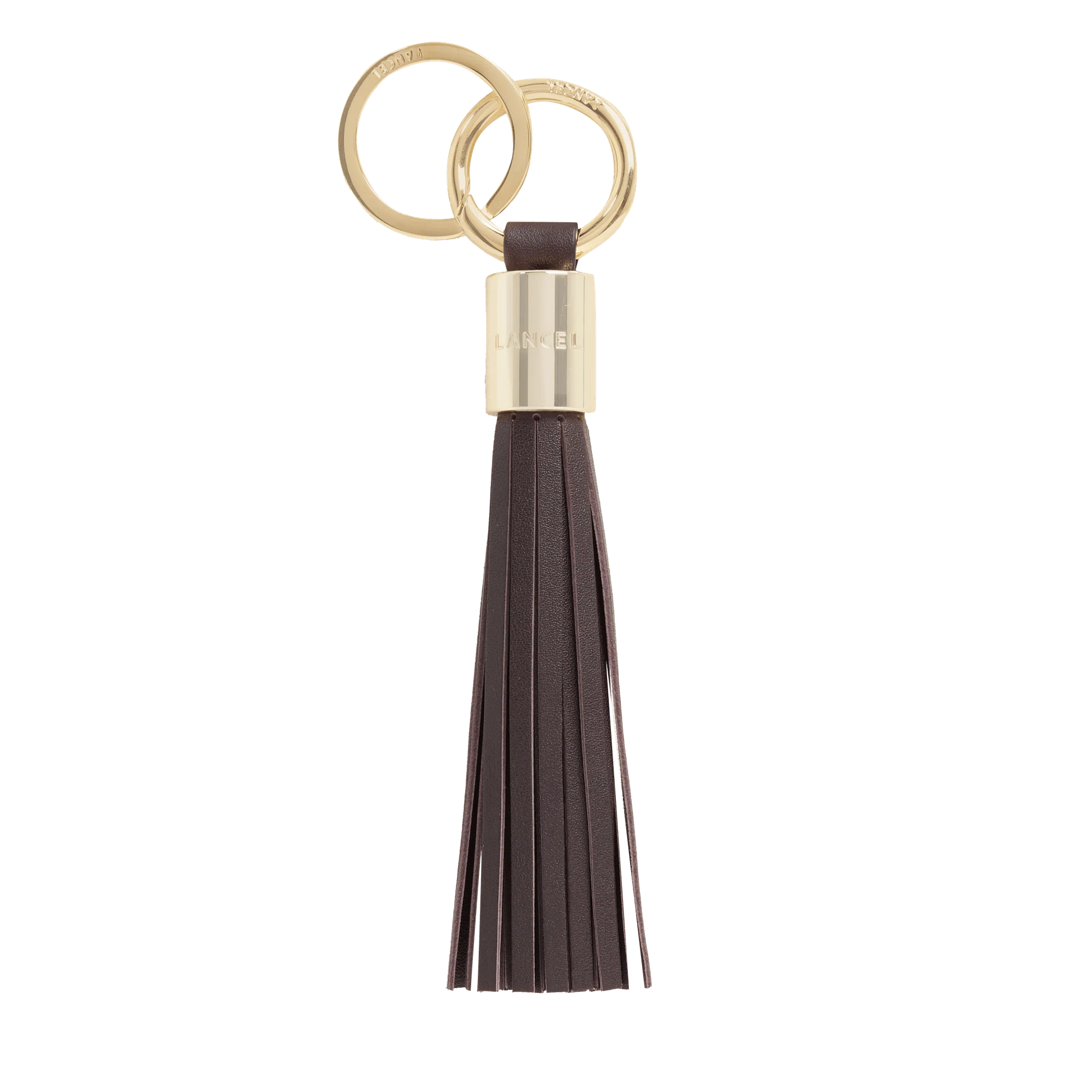 L TASSEL KEYRING