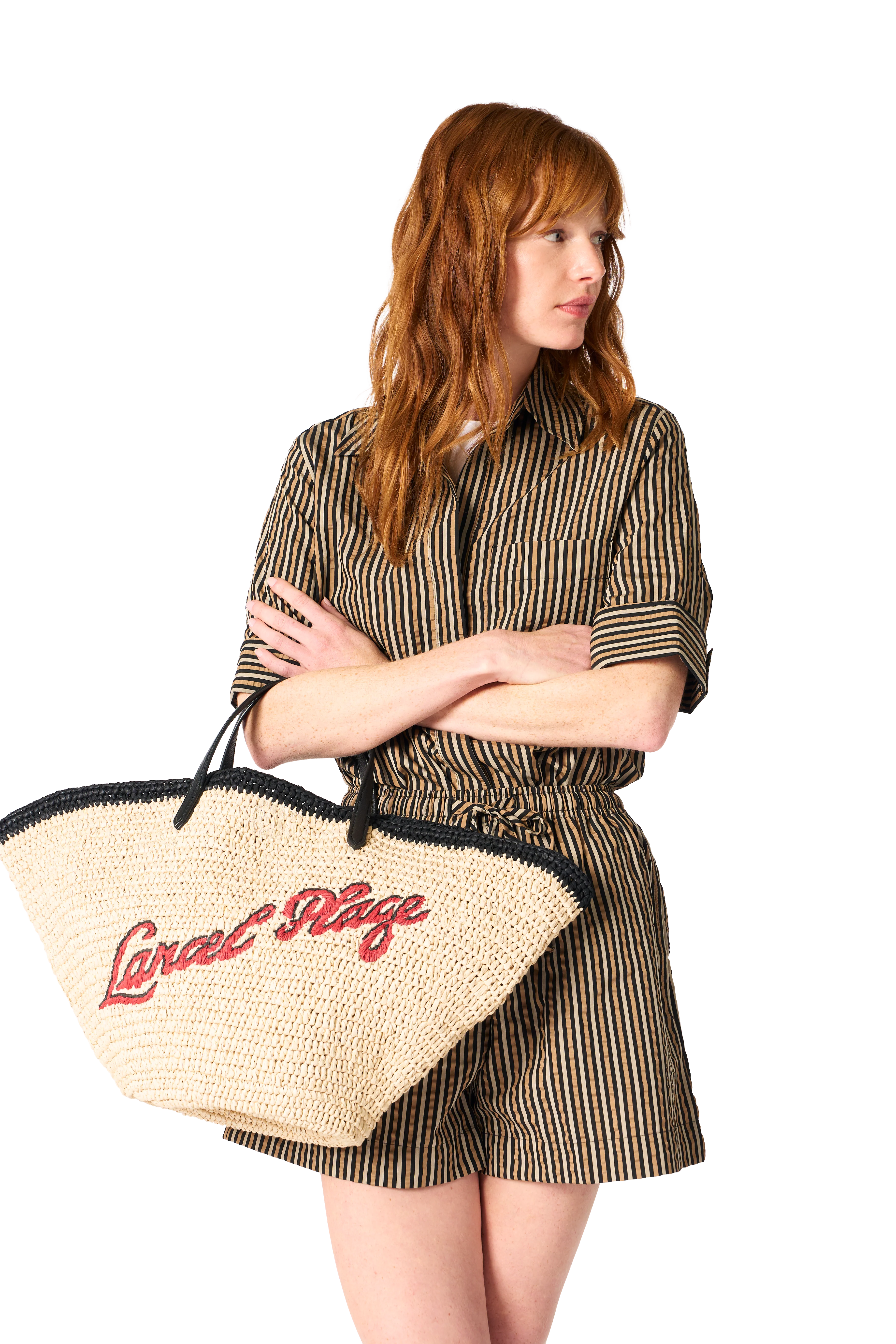 L TOTE BAG DOUBLE CARRY - Image 3
