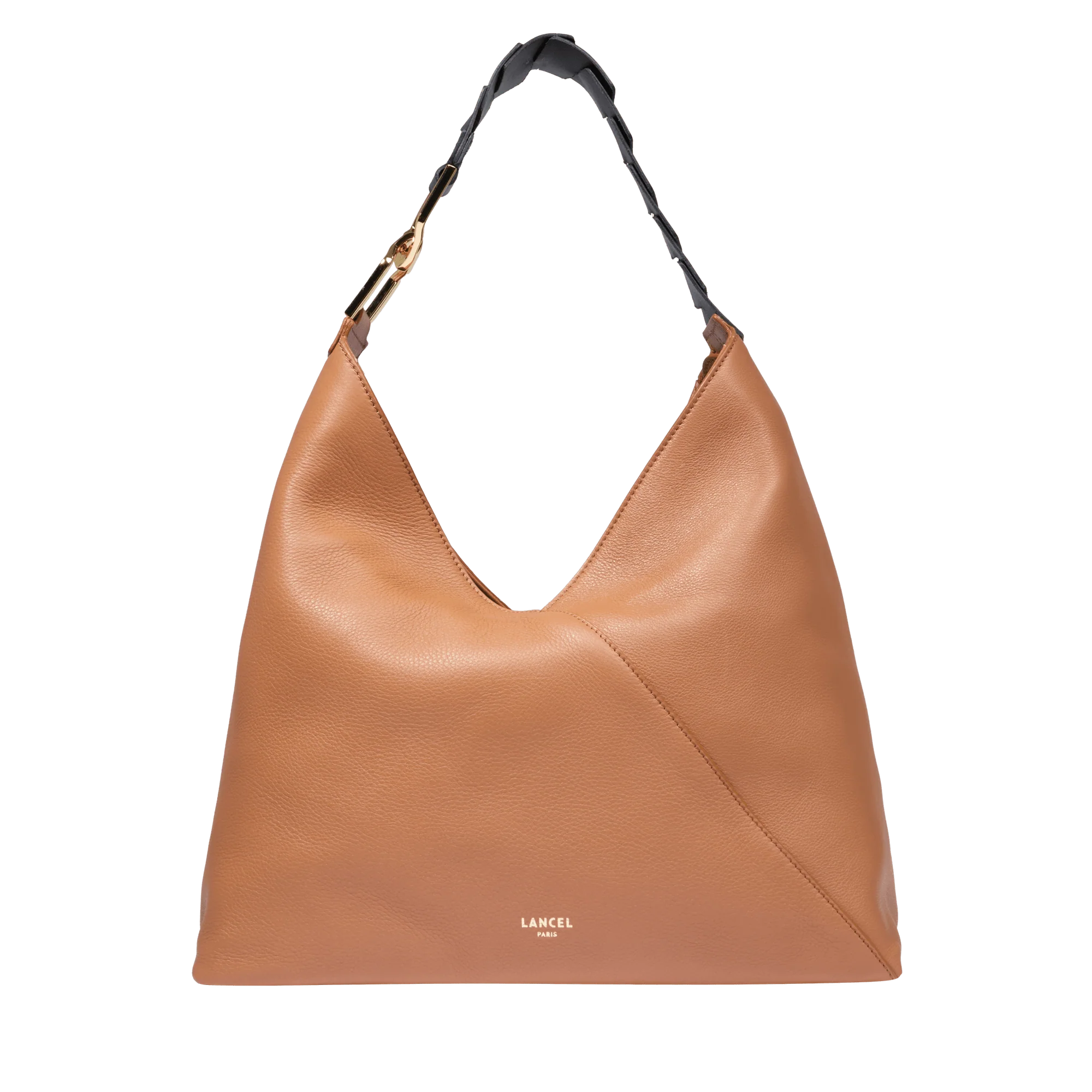 L zip hobo bag