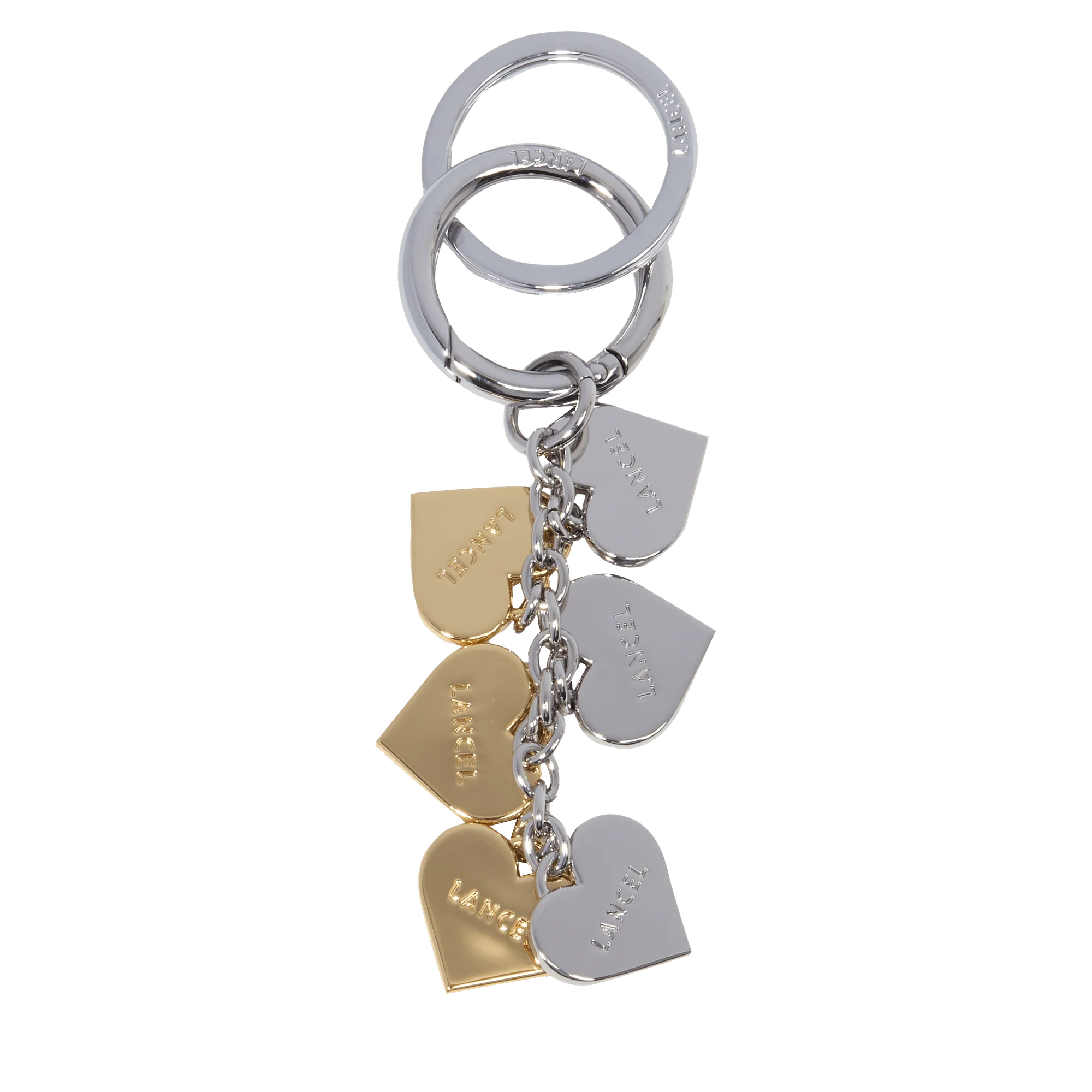 MULTI HEARTS KEYRING