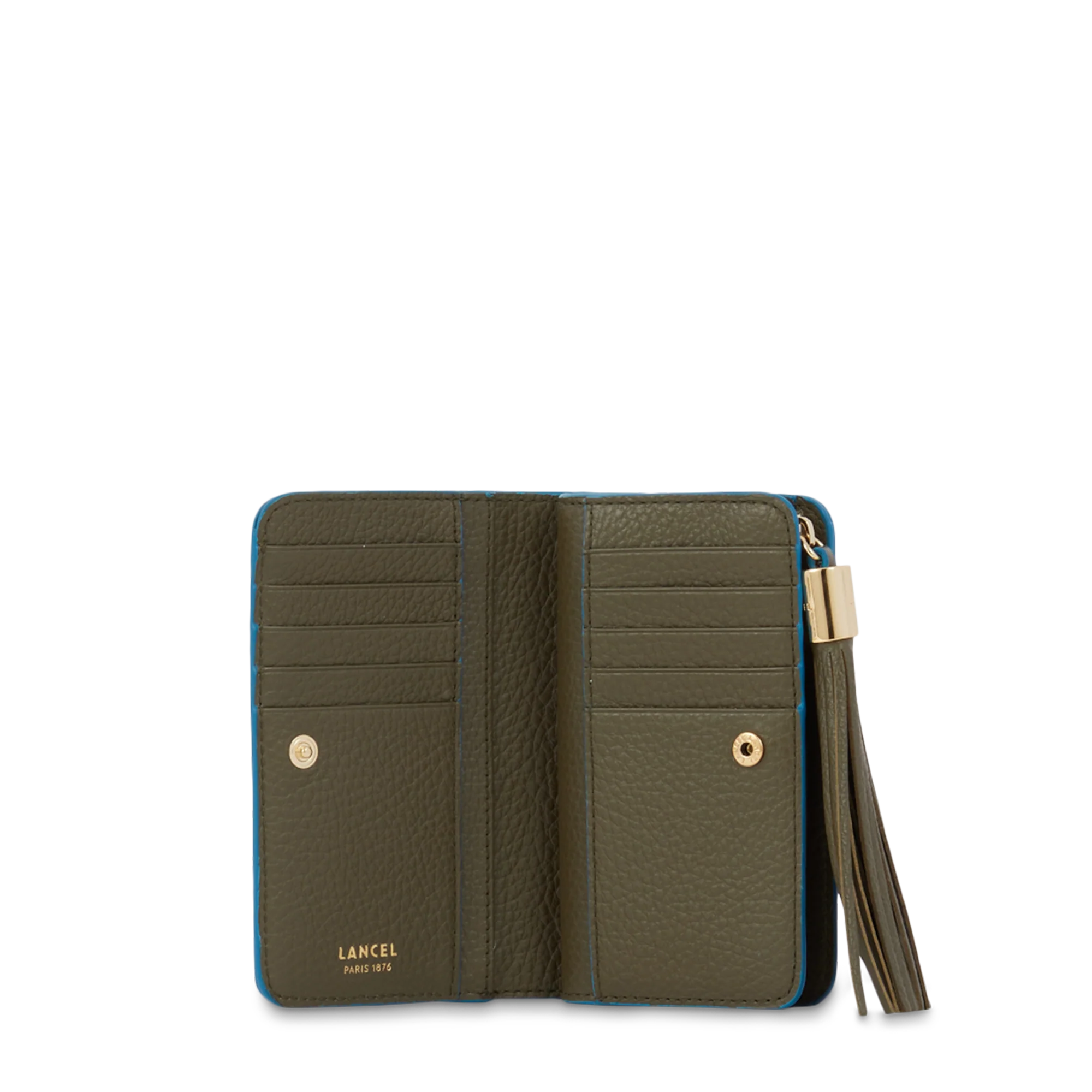 Rectangular zip compact wallet - Image 4
