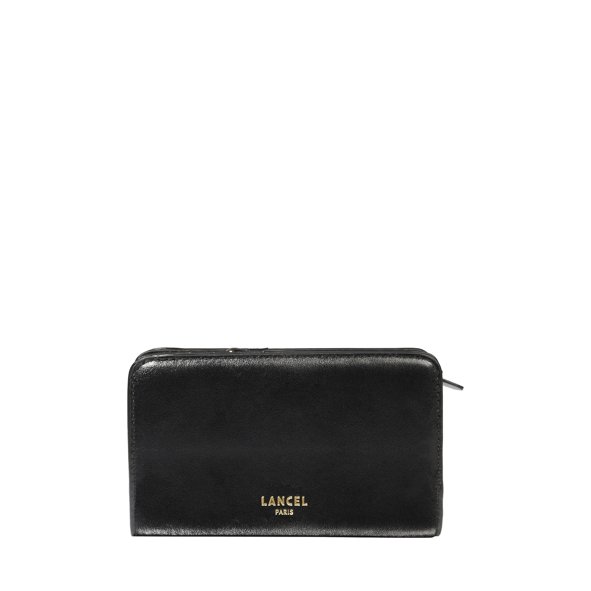 RECTANGULAR ZIP COMPACT WALLET