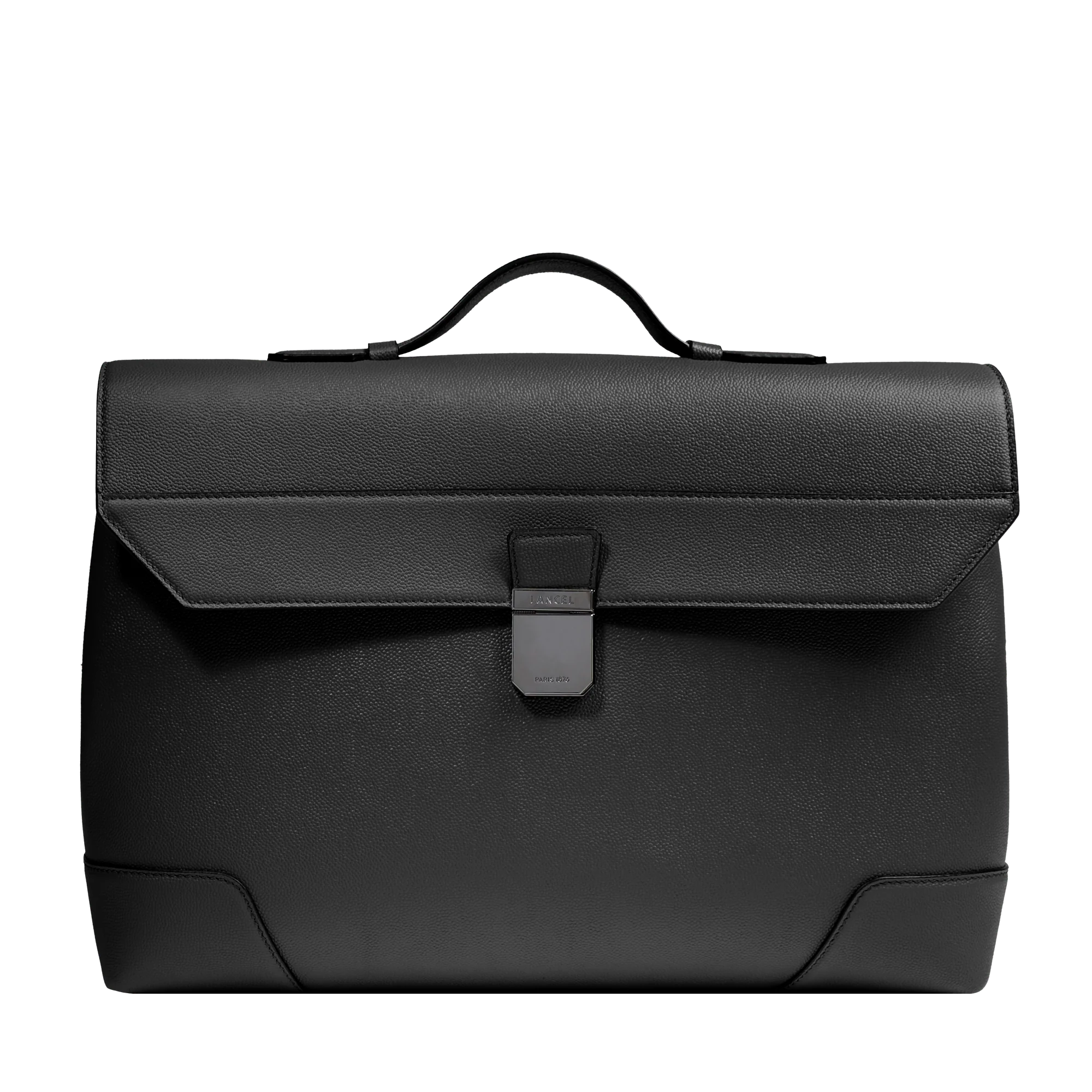 SLIM BRIEFCASE W/ FLAP & LOCK