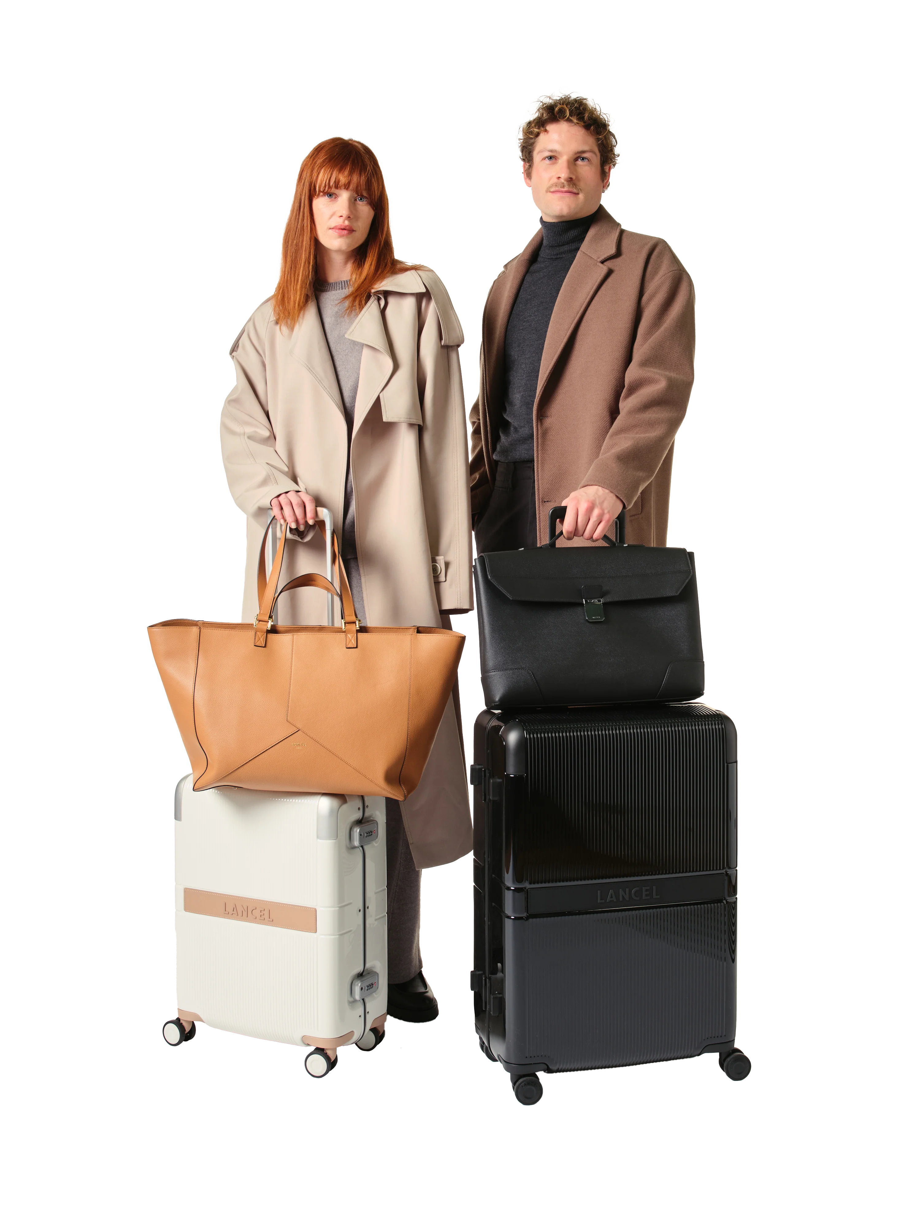 SLIM BRIEFCASE W/ FLAP & LOCK - Image 5