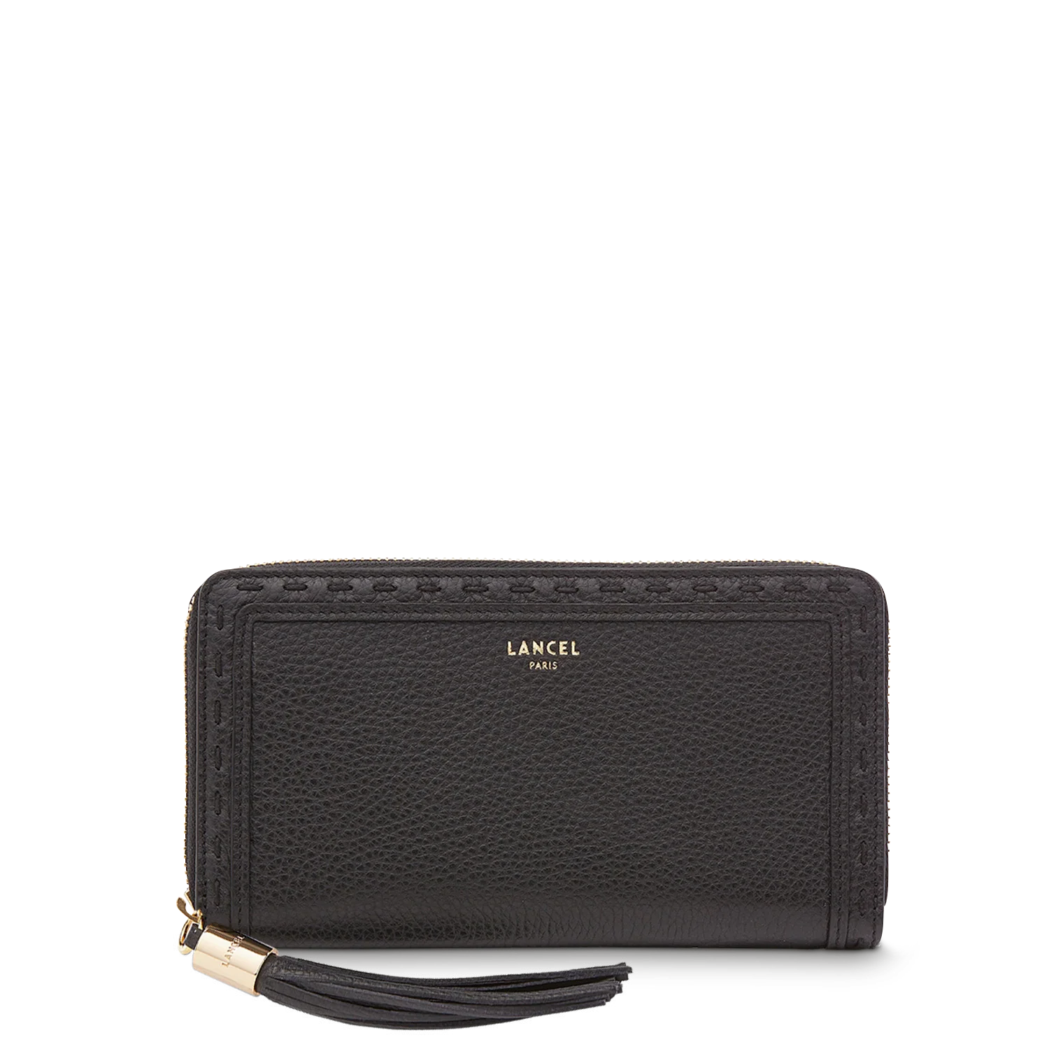 Zipped continental wallet